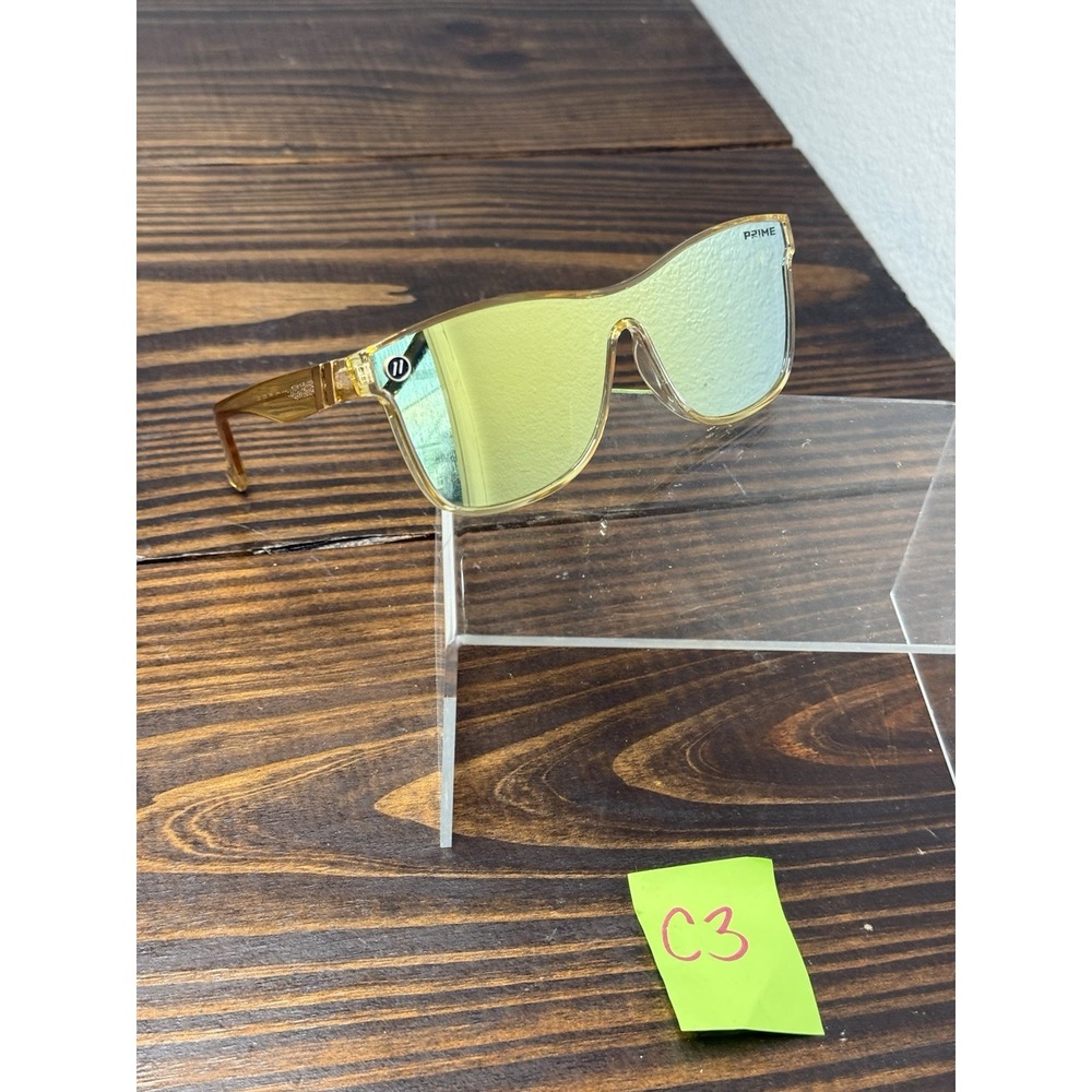 Blenders Eyewear Millenia DX Prime 21 Gold Sunglasses Deion Sanders Coach Prime